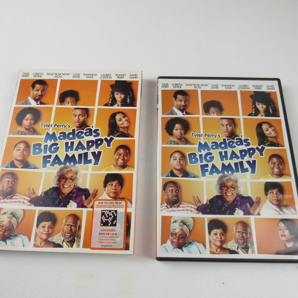 Tyler Perry's‎ Madea's Big Happy Family DVD Lionsgate Movie Comedy